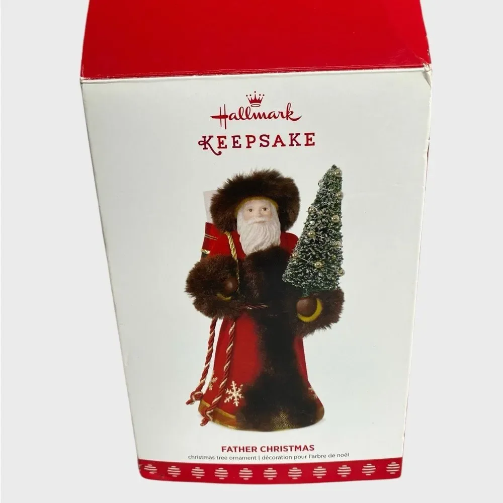 Hallmark Keepsake Ornament 2017 Father Christmas #14 in Series Holidays Santa